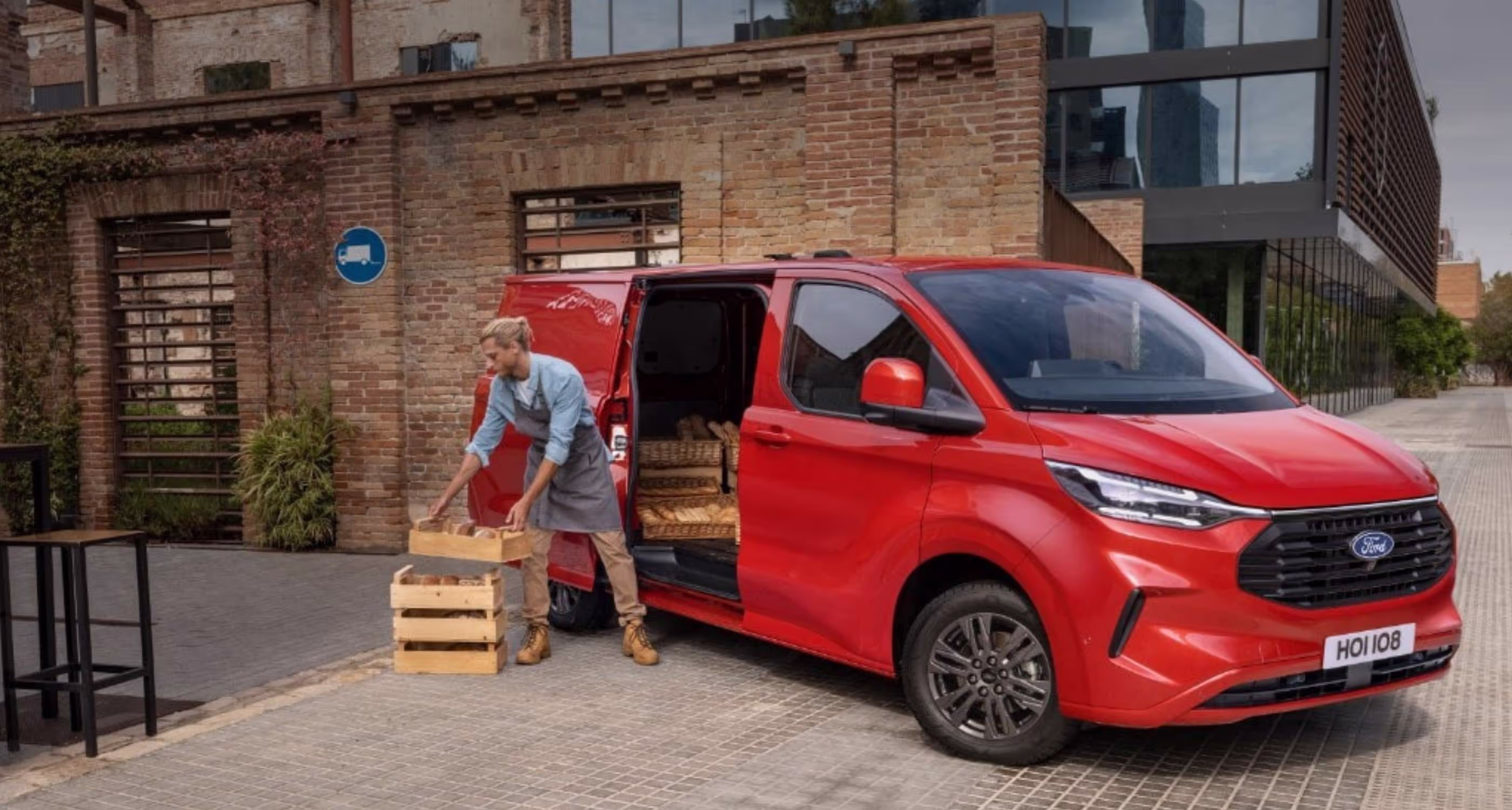 Ford E-Transit Custom varebil 74 kWh L1 Trend